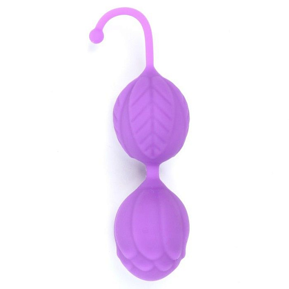 Фиолетовые вагинальные шарики «Оки-Чпоки» от Intimcat