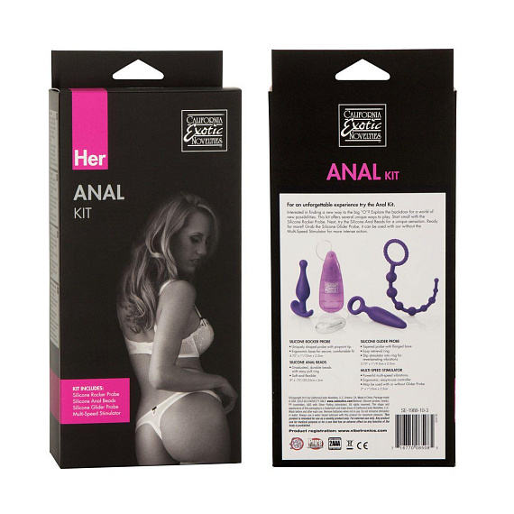 Женский набор для анальной стимуляции Her Anal Kit от Intimcat