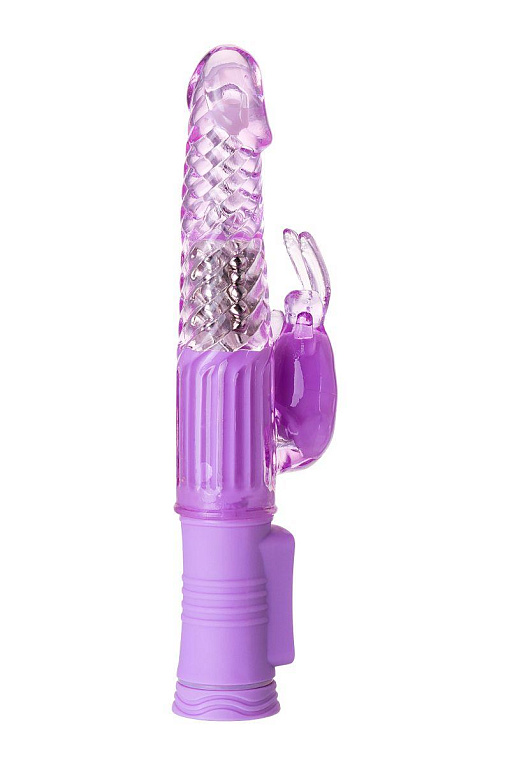 Фиолетовый вибратор High-Tech fantasy - 22,5 см. A-toys