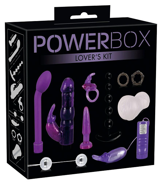 Набор секс-игрушек для двоих Power Box - поливинилхлорид (ПВХ, PVC)