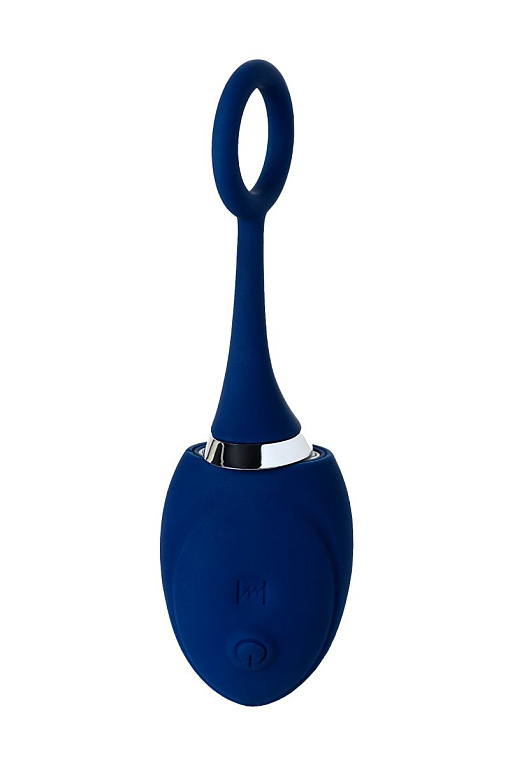 Синяя анальная вибровтулка OPlay Unico с пультом ДУ - 13,5 см. - фото 7