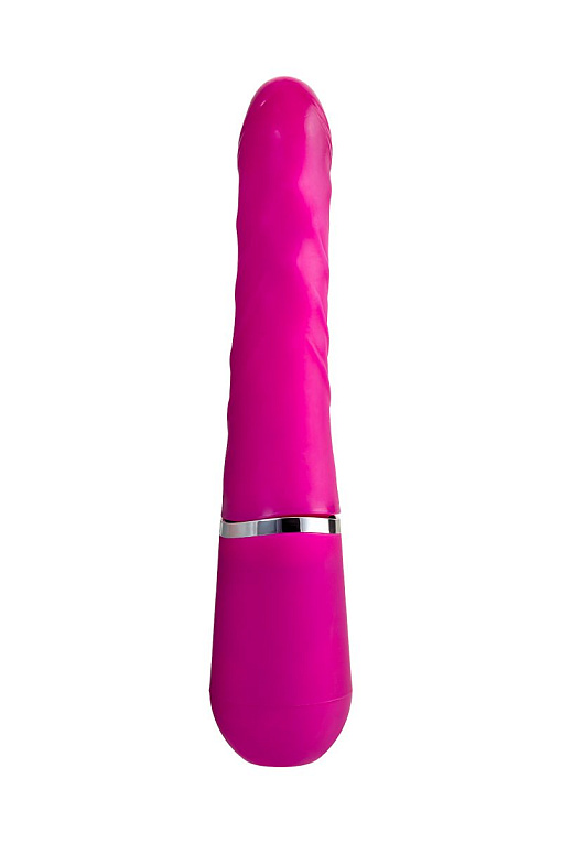 Розовый нереалистичный вибратор Ailighter Smart Telescopic Lover - 27,1 см. - фото 5