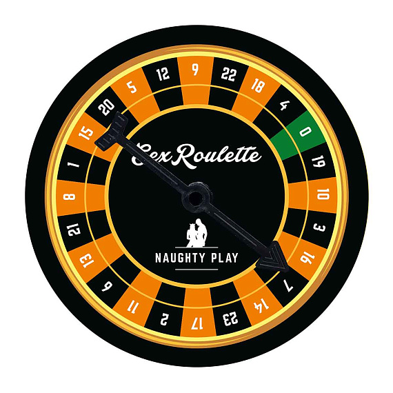 Настольная игра-рулетка Sex Roulette Naughty Play - бумага