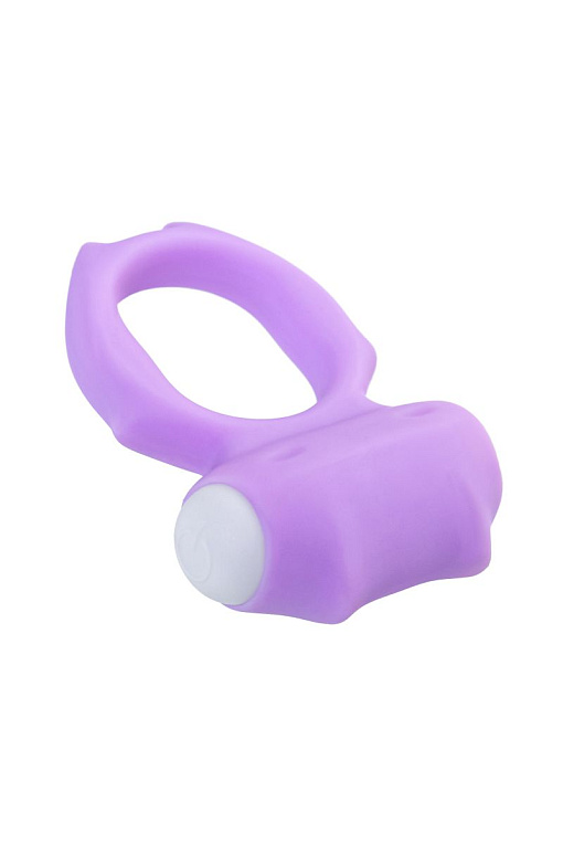 Фиолетовое виброкольцо на пенис Zort A-toys