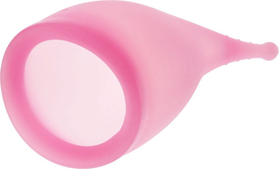 Розовая менструальная чаша Vital Cup L от Intimcat
