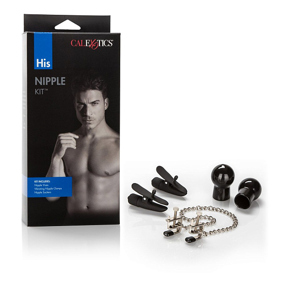 Эротический набор  для мужчин His Nipple Kit от Intimcat