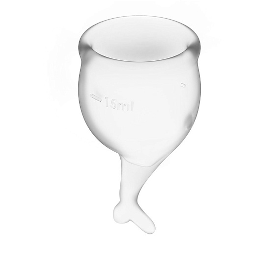 Набор прозрачных менструальных чаш Feel secure Menstrual Cup от Intimcat