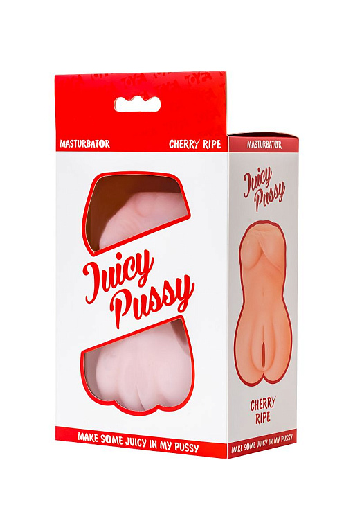Телесный мастурбатор Juicy Pussy Cherry Ripe - фото 9