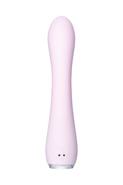 Нежно-розовый вибратор PPP SHIO-PRO - 21 см. от Intimcat