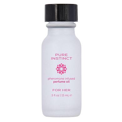 Парфюмерное масло для женщин с феромонами PURE INSTINCT - 15 мл.
