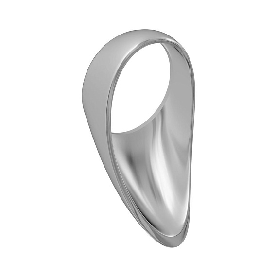 Среднее каплевидное эрекционное кольцо TEARDROP COCKRING - металл