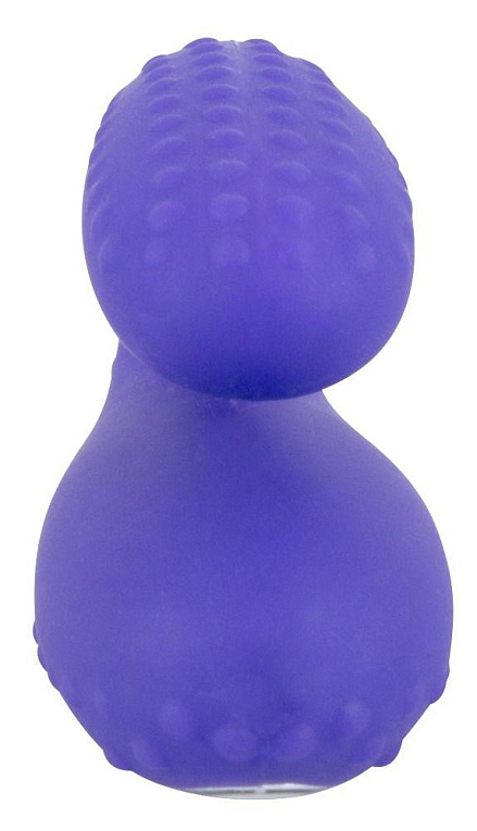 Фиолетовый вибратор для усиления ощущений от оральных ласк Blowjob - силикон