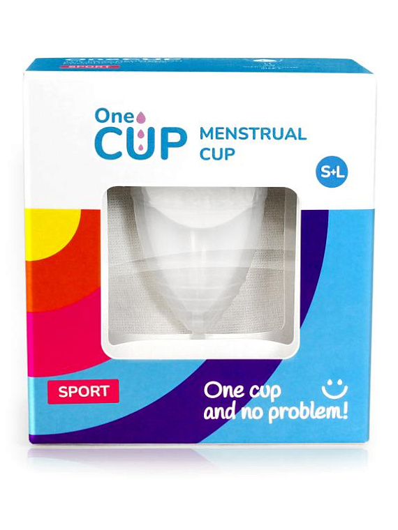 Набор из 2 менструальных чаш OneCUP Sport - фото 5