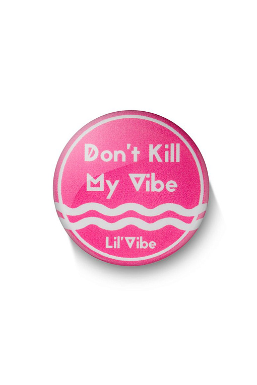 Розовый силиконовый мини-вибратор Lil Swirl - 10 см. Lil Vibe