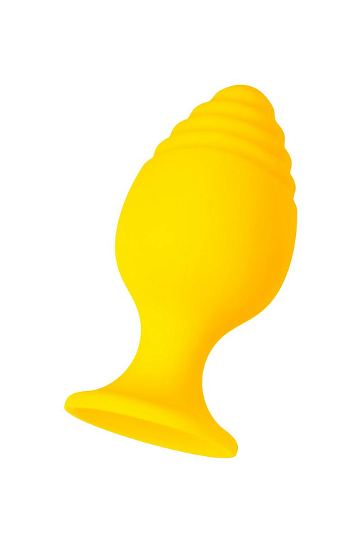 Желтая анальная втулка Riffle - 6 см. ToyFa