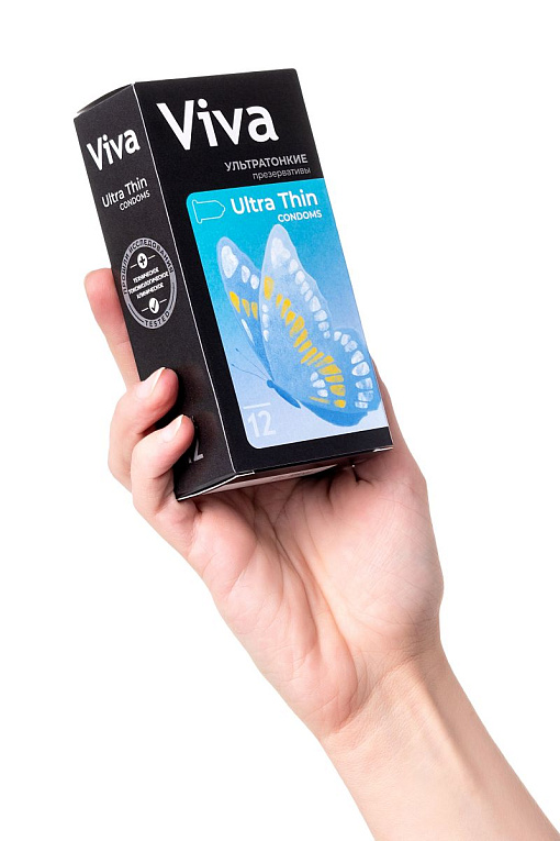 Ультратонкие презервативы VIVA Ultra Thin - 12 шт. - фото 7