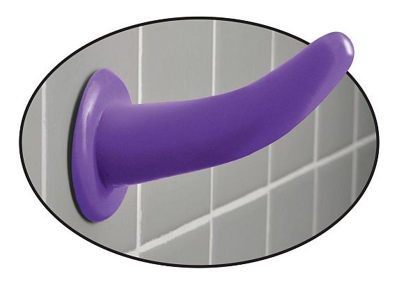 Фиолетовый анальный стимулятор Anal Teaser - 12,5 см. - поливинилхлорид (ПВХ, PVC)