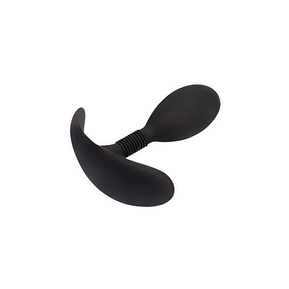 Черная анальная втулка Anal Play Plug S - 8,6 см. от Intimcat