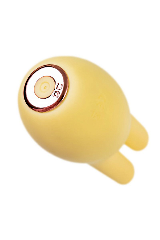 Желтый клиторальный стимулятор с ушками Mr. Bunny - фото 5