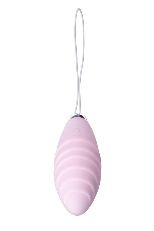 Нежно-розовый набор VITA: вибропуля и вибронасадка на палец - силикон