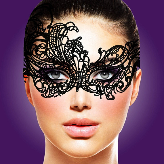 Кружевная маска Mask IV Violaine от Intimcat