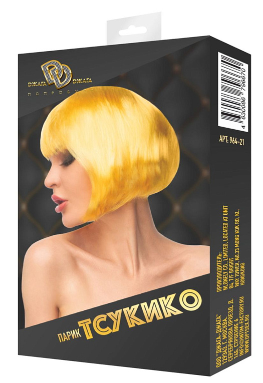 Золотистый парик  Тсукико от Intimcat
