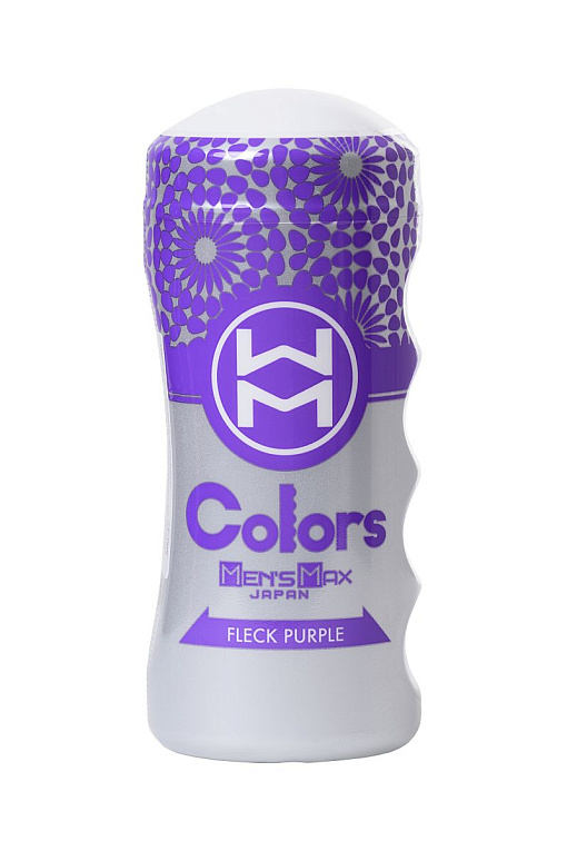 Мультирельефный мастурбатор MensMax Colors - Flick Purple - термопластичный эластомер (TPE)