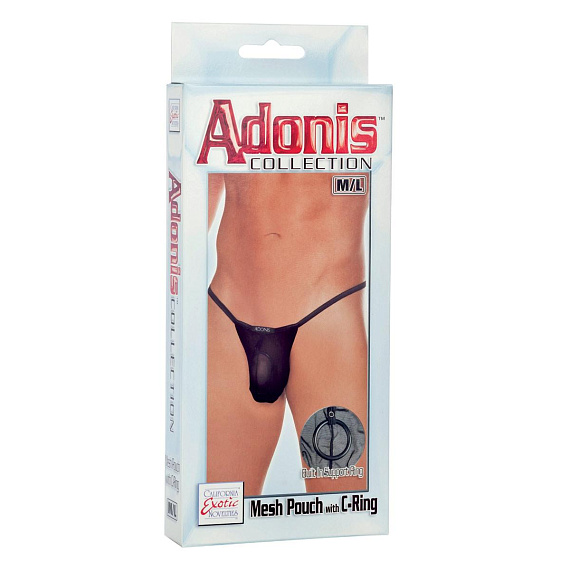 Мужские трусы с кольцом Adonis Mesh Pouch