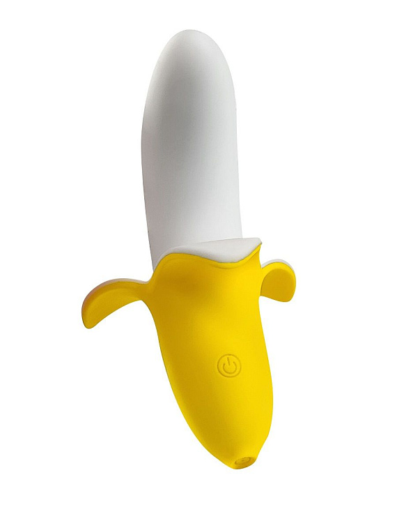 Оригинальный мини-вибратор в форме банана Mini Banana - 13 см. - фото 5