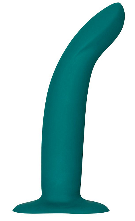 Зеленый гнущийся фаллоимитатор Limba Flex M - 18 см. - силикон