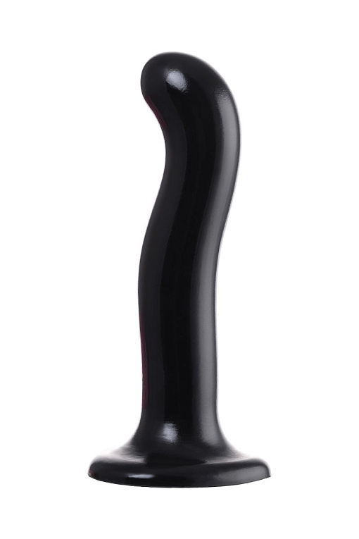 Черный стимулятор для пар P G-Spot Dildo Size XL - 19,8 см. Strap-on-me