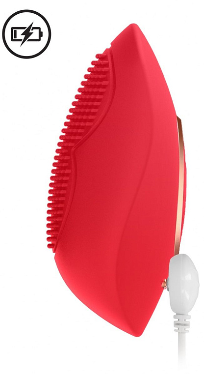 Красный клиторальный стимулятор Precious - 6,4 см. - фото 6
