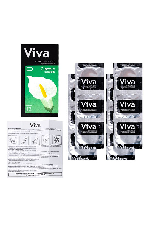 Классические презервативы VIVA Classic - 12 шт. - фото 6
