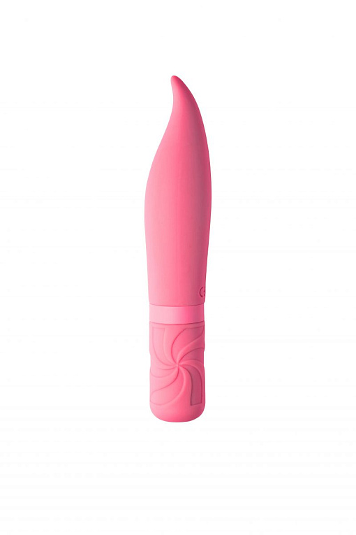 Розовый мини-вибратор BonBon’s Powerful Spear - 15,2 см. - силикон