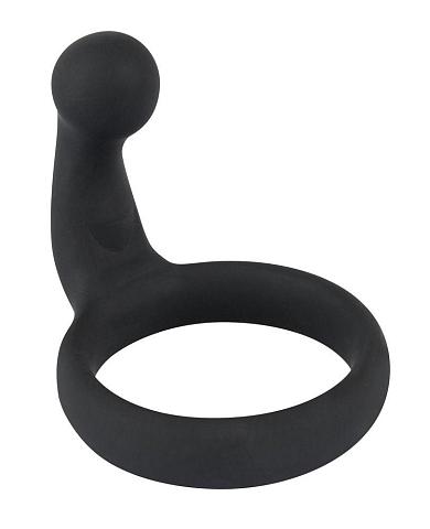 Кольцо на пенис с отростком для анальной стимуляции