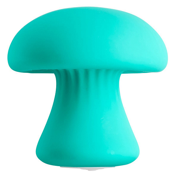 Зеленый вибромассажёр-грибочек Cloud 9 Mushroom Massager - силикон