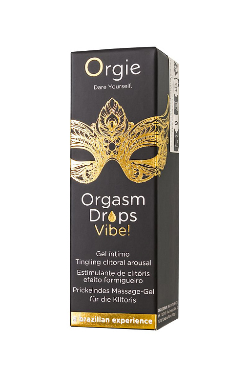Возбуждающий гель для клитора ORGIE Orgasm Drops Vibe - 15 мл. - фото 5