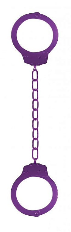 Фиолетовые металлические кандалы Metal Ankle Cuffs
