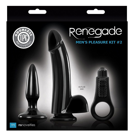 Мужской набор стимуляторов Renegade Men s Pleasure Kit  #2 - силикон