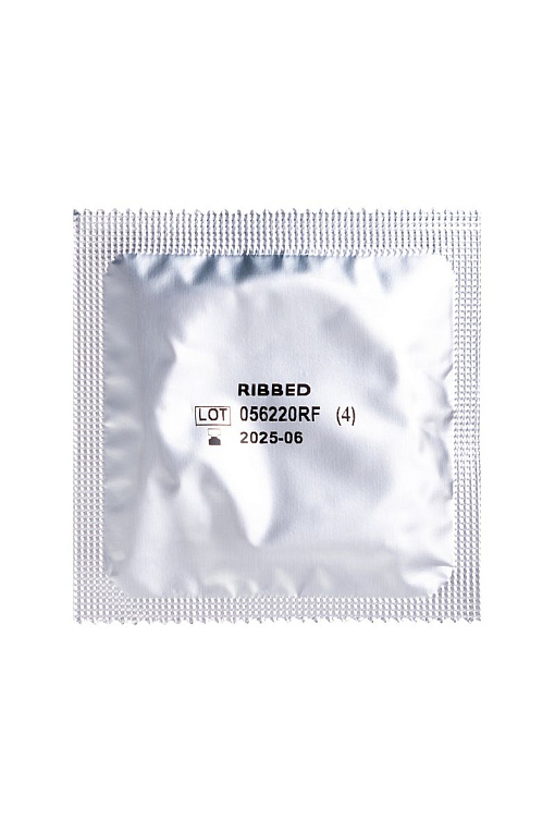 Ребристые презервативы VIZIT Ribbed - 12 шт. - фото 5