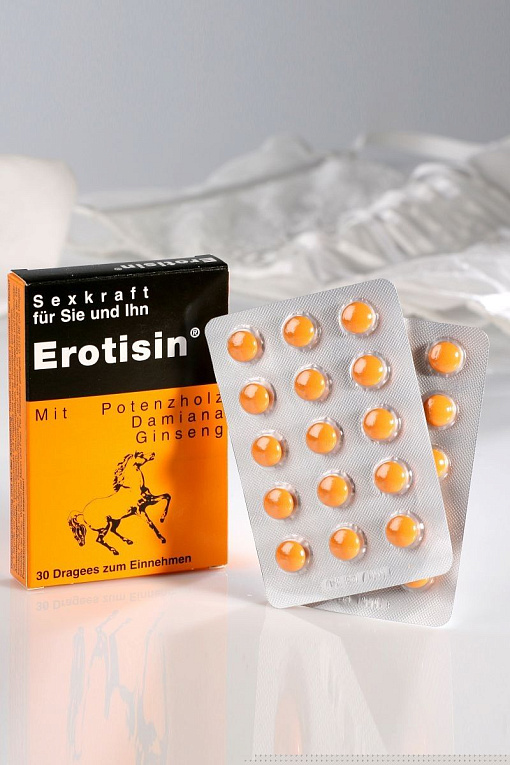 Средство для повышения сексуальной энергии Erotisin - 30 драже (430 мг.) - 