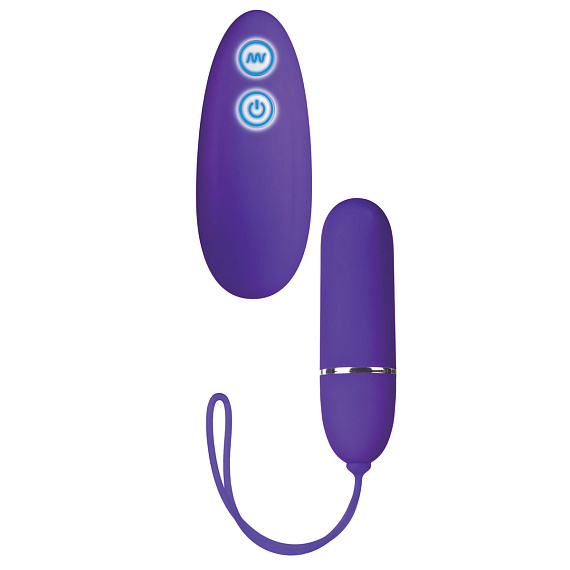 Фиолетовая вибропуля Posh 7-Function Lovers Remotes