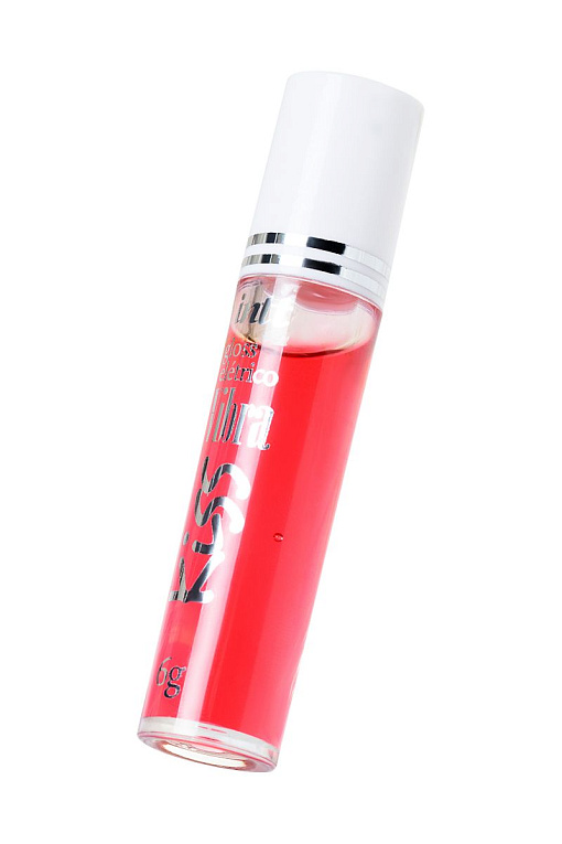 Блеск для губ Gloss Vibe Strawberry с эффектом вибрации и клубничным ароматом - 6 гр. - фото 5