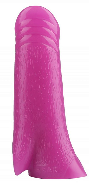 Розовая анальная втулка в виде поросячьего пятачка - 23 см. от Intimcat