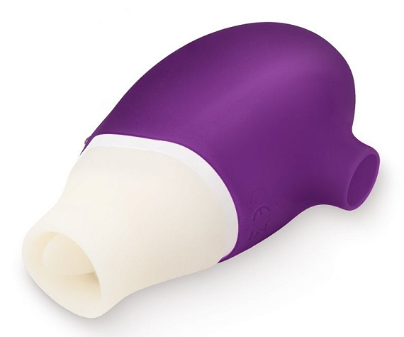 Фиолетовый клиторальный стимулятор Jubie - фото 5