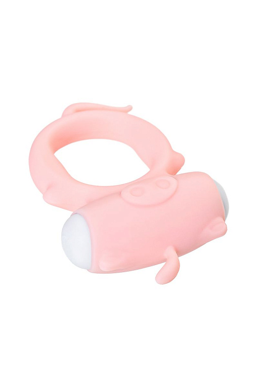 Розовое виброкольцо на пенис Kear A-toys