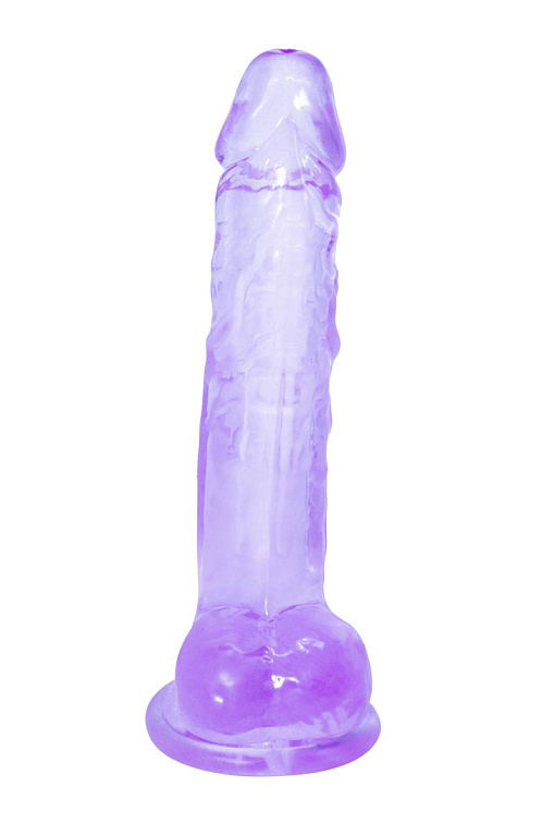 Фиолетовый фаллоимитатор Rocket - 19 см. от Intimcat