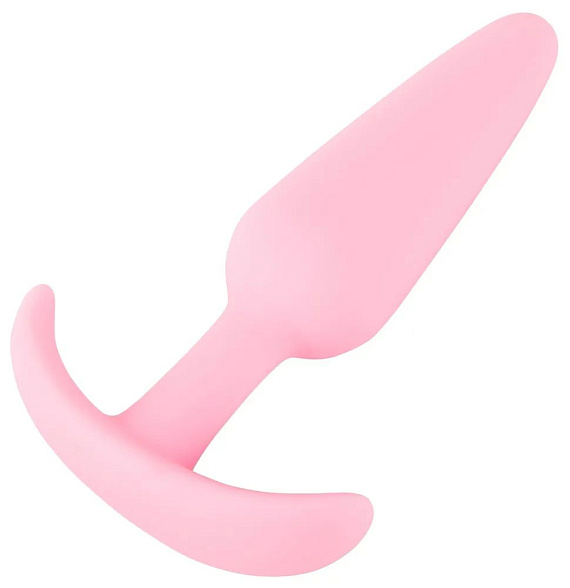 Розовая анальная втулка Mini Butt Plug - 8,4 см. - фото 5