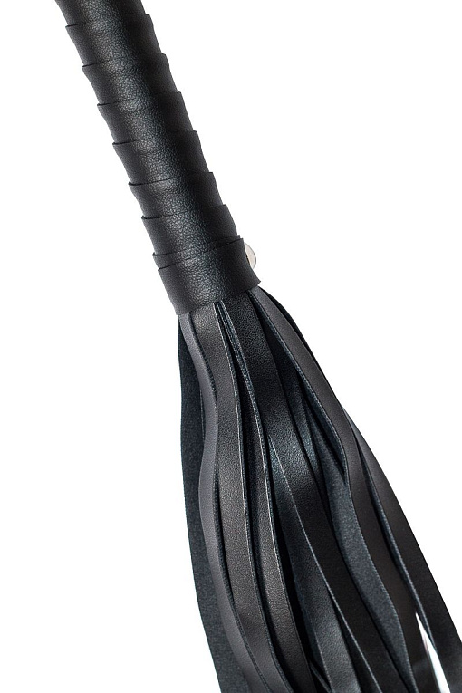 Черная плеть Blazing - 64 см. - полиуретан