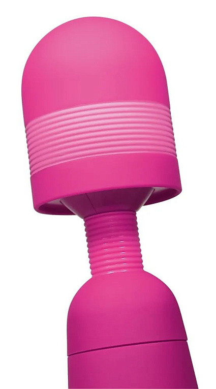 Ярко-розовый клиторальный вибратор Wellness Spa - 28,5 см. от Intimcat